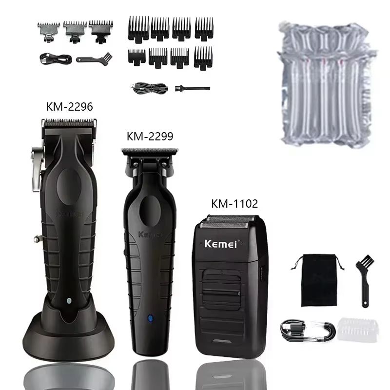Kemei KM-2299 Professional Hair Clipper – Men's Hair Trimmer & Haircut Machine with Precision Cutting Blades