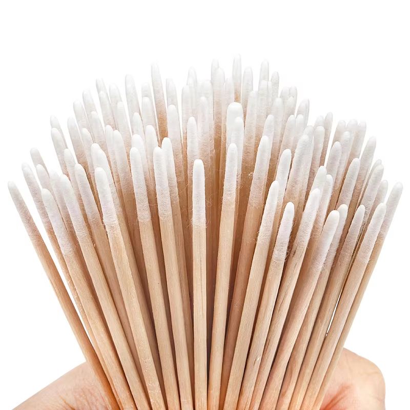 100/300pcs Double-Head Cotton Swabs – Makeup, Medical & Personal Care Tool