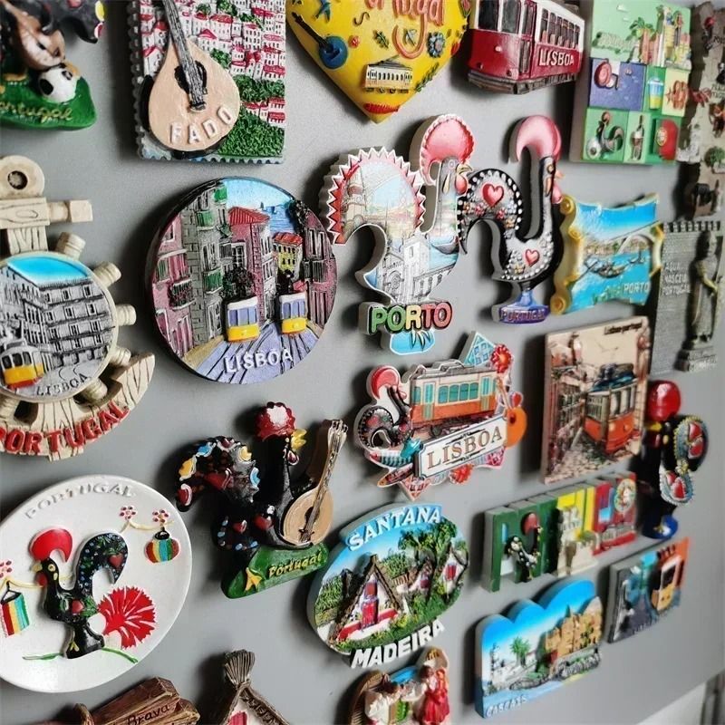 Portugal Narrative Magnets – High-Definition Cultural Architectural Sculpture