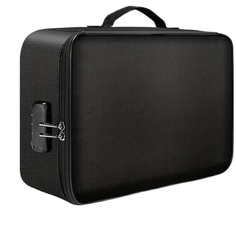 Fireproof & Water-resistant Laptop and Document Organizer Bag – Portable, Multi-compartment Storage for Files