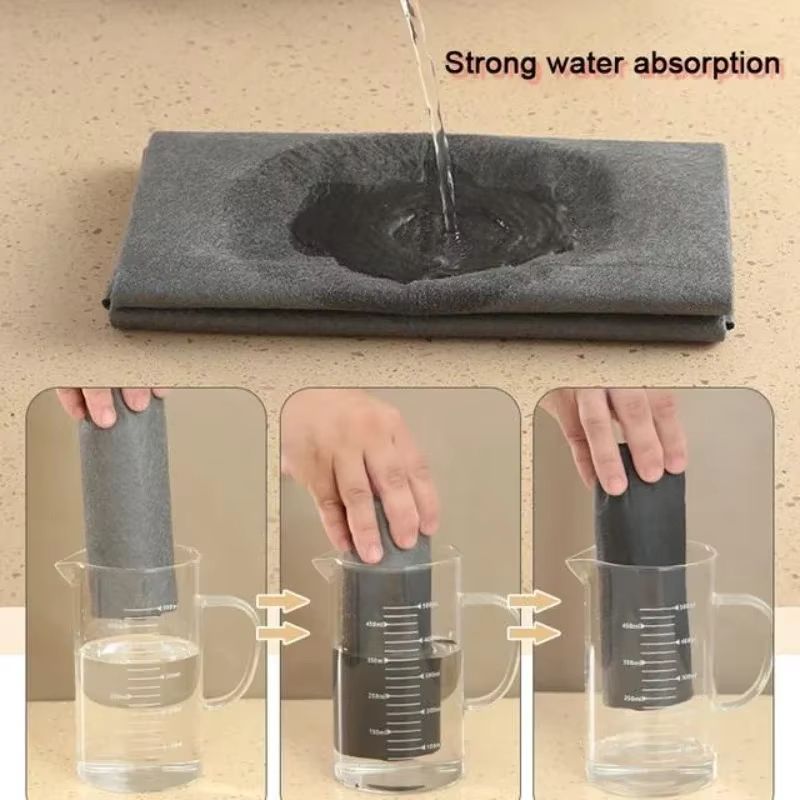 Thickened Magic Cleaning Cloth – Reusable Streak-Free Glass & Window Wiping Rag for Kitchen and Home