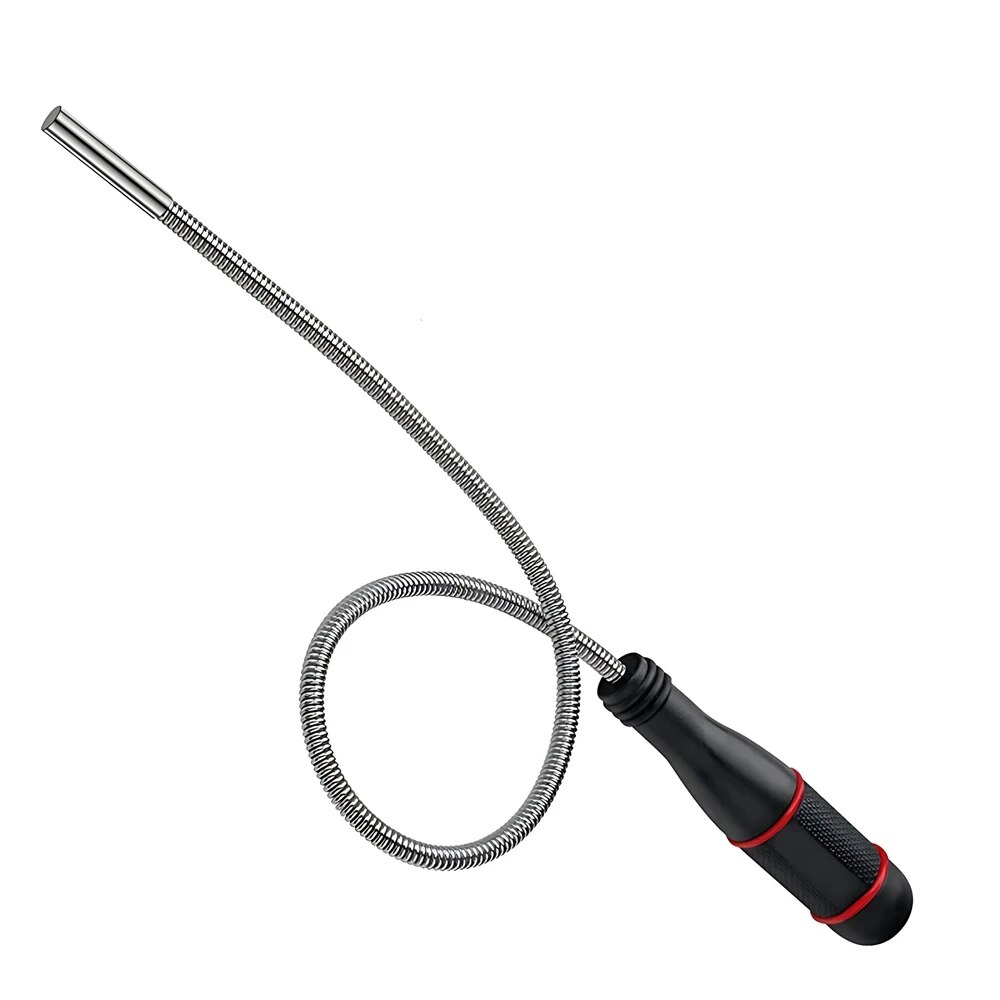 Flexible Magnetic Pickup Tool Bendable Snake Pickup for Locating Falling Objects, Sink Drains, and More