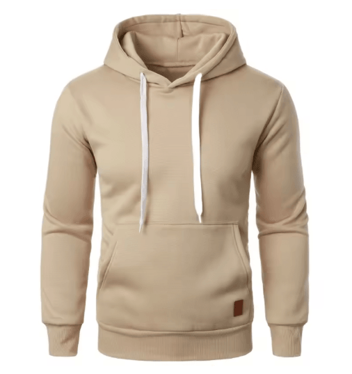 Mens Lightweight Hoodie Casual Pullover Drawstring Hooded Streetwear Sweatshirt
