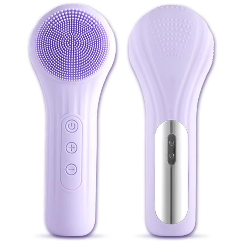 Rechargeable Sonic Waterproof Facial Cleansing Brush for Deep Clean Skin