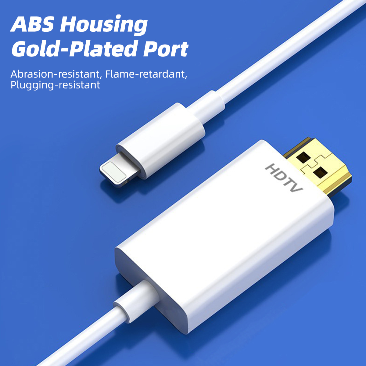 HDMI Adapter for TV Lightning Cable HD Digital AV Sync Video HDTV Monitor