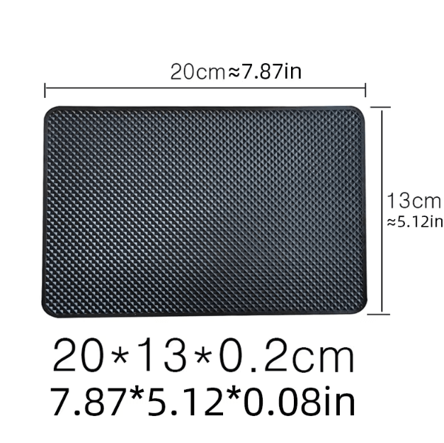 GripDash Multifunction Car Anti-Slip Dashboard Mat with Phone Holder