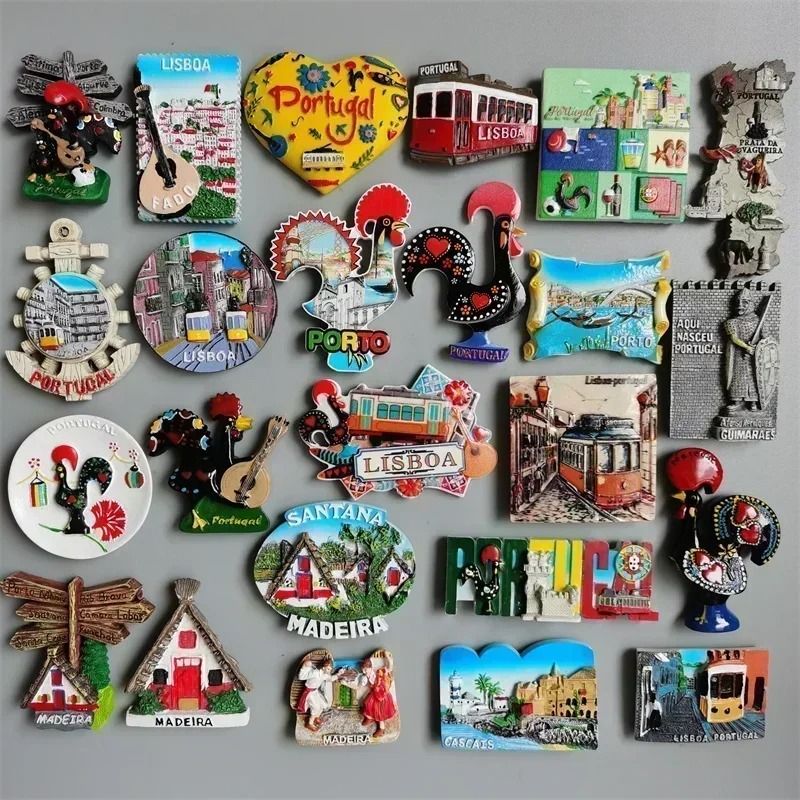 Portugal Narrative Magnets – High-Definition Cultural Architectural Sculpture