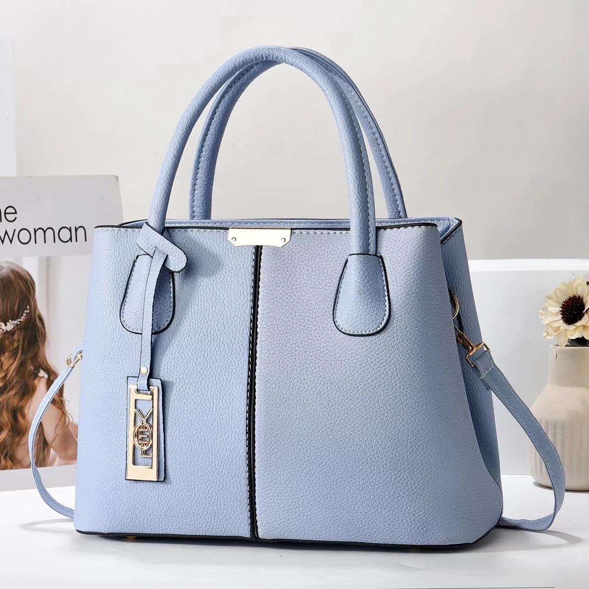 Luxury Style Womens Leather Handbag