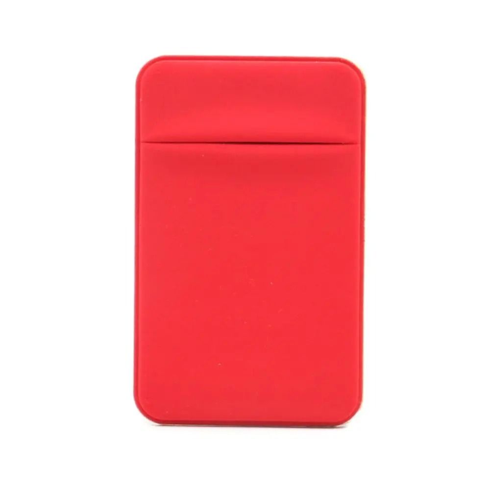 Elastic Cell Phone Card Holder – Slim Lycra Adhesive Mobile Wallet & ID Pocket