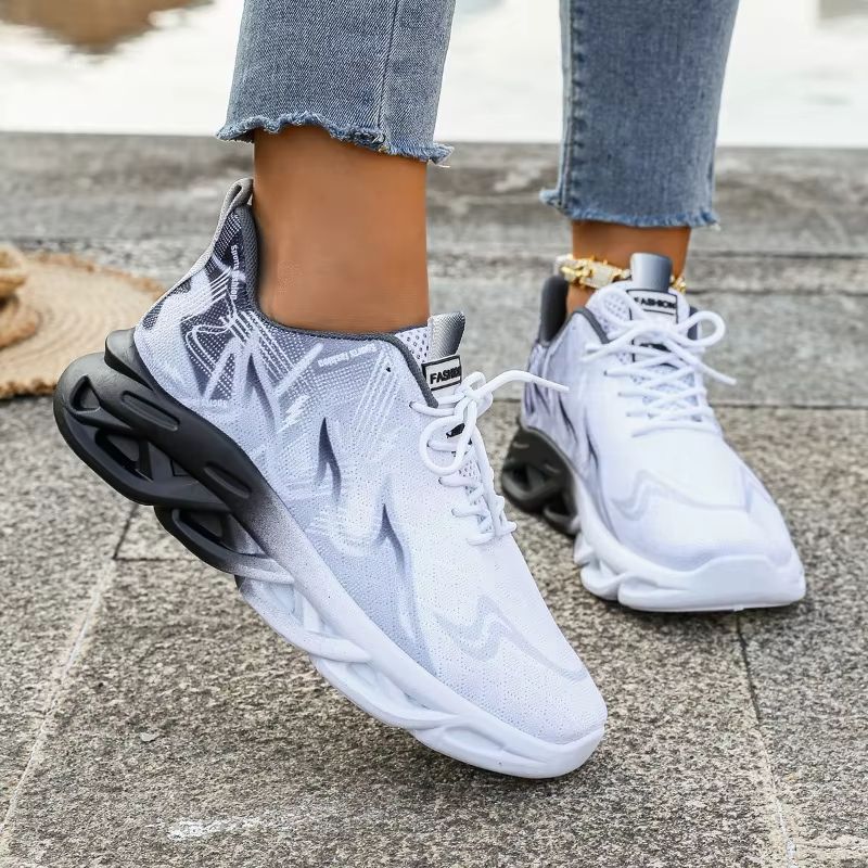 Womens Breathable Lightweight Sneakers Casual Anti Slip Flats Running and Walking Shoes