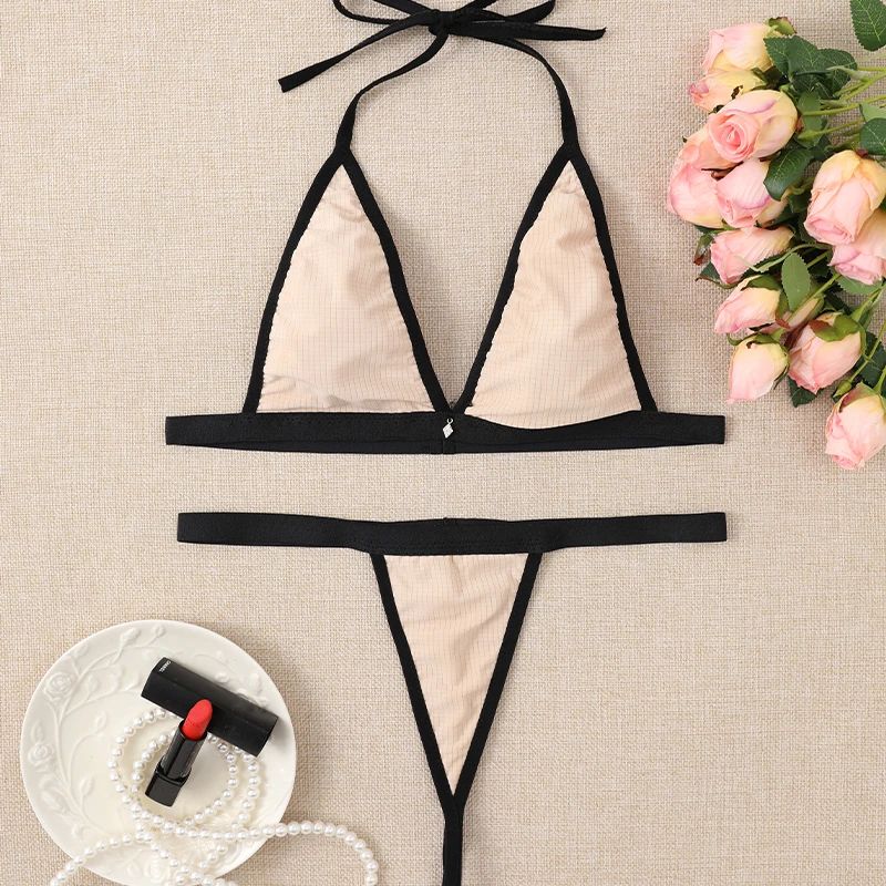 Sexy Micro Brazilian Thong Bikini Set