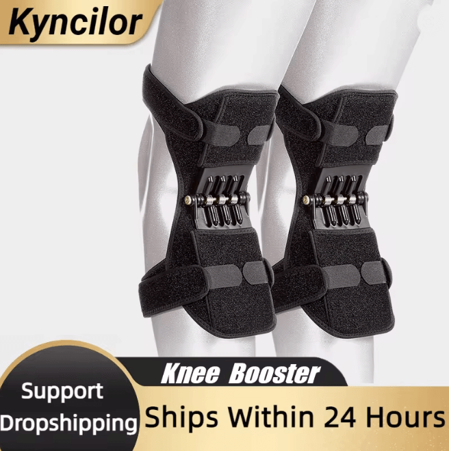 PowerLift Spring Knee Support Brace for Joint Stability and Pain Relief