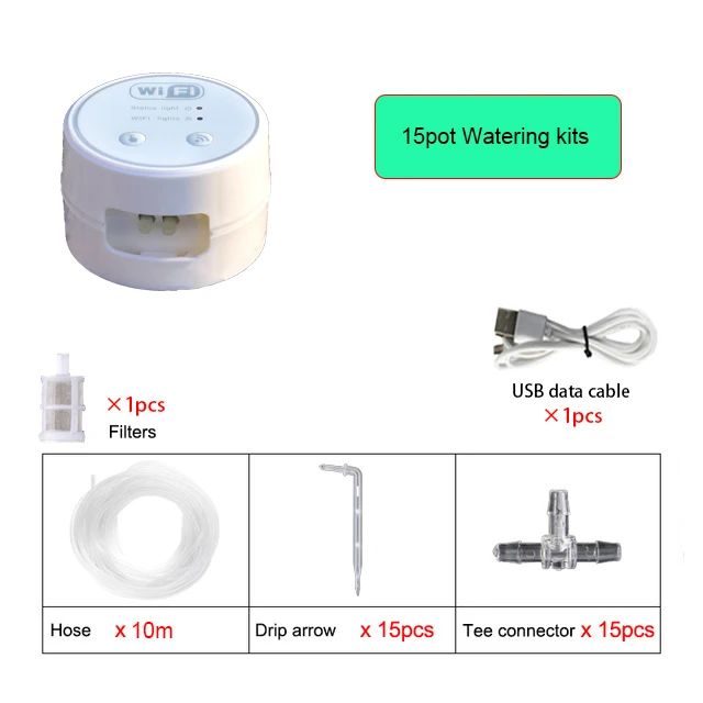 Smart Garden WiFi Irrigation Controller & Automatic Drip Irrigation System