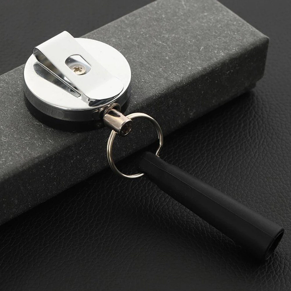 Clip-On Retractable Pen Holder Leash