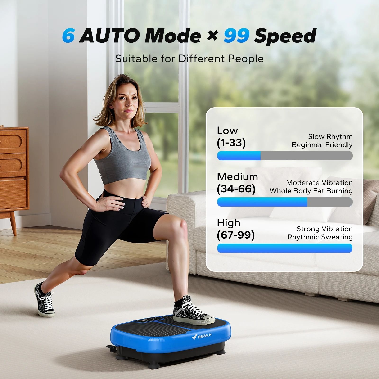 EMS Vibration Plate Exercise Machine – Advanced Whole-Body Vibration Platform for Weight Loss & Recovery
