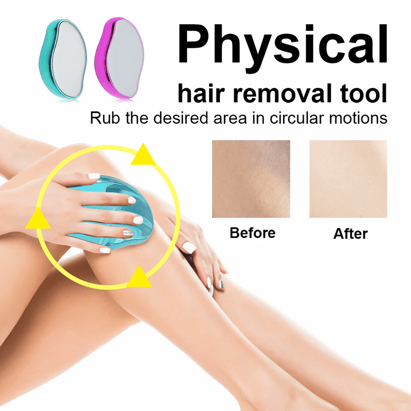 Crystal Hair Eraser Reusable Body Hair Removal Tool