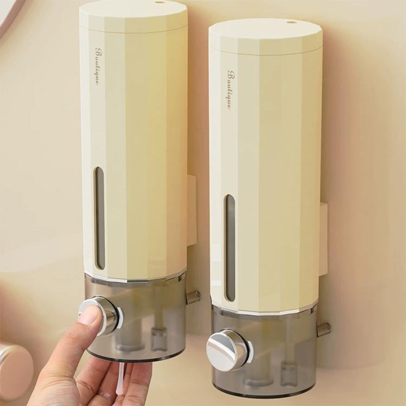 Wall-mounted Punch-free Soap Dispenser, Hand Soap Press Box, Bathroom Hotel, Shampoo Shower Gel Dispenser