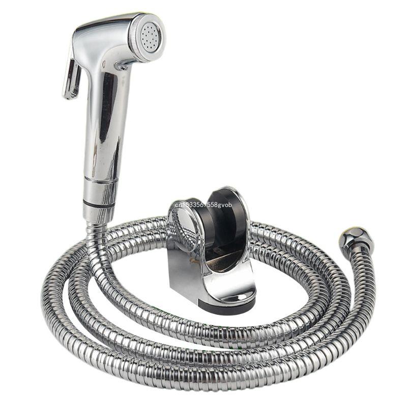 Premium Handheld Bidet Sprayer with Stainless Steel Hose for Bathroom Hygiene