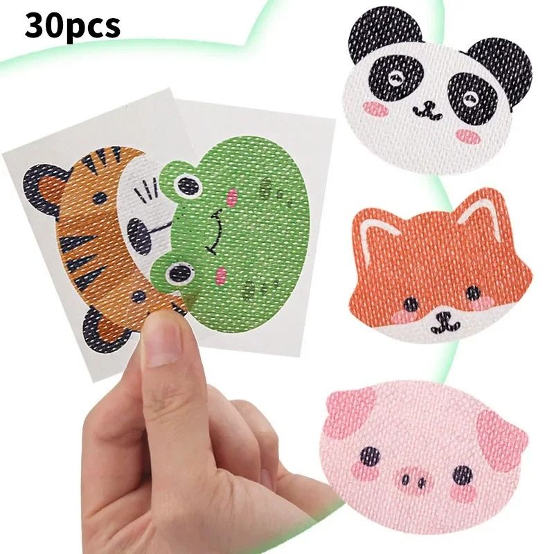 30Pcs Kids Cartoon Anti-Snoring Stickers | Breathing Correction Mouth Tape for Better Sleep