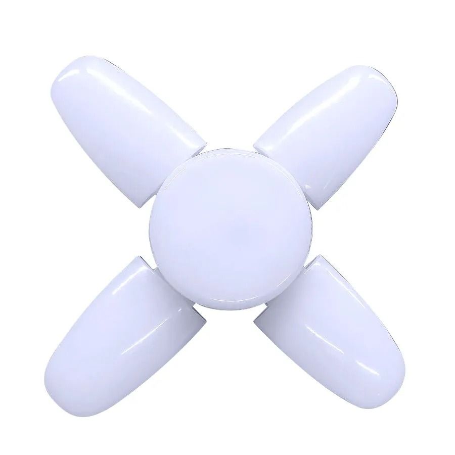 High-Power E27 Foldable Fan-Shape LED Bulb