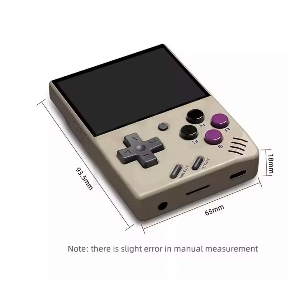 Mini Retro Handheld Gaming Console with 2.8-Inch IPS Screen and Linux OS
