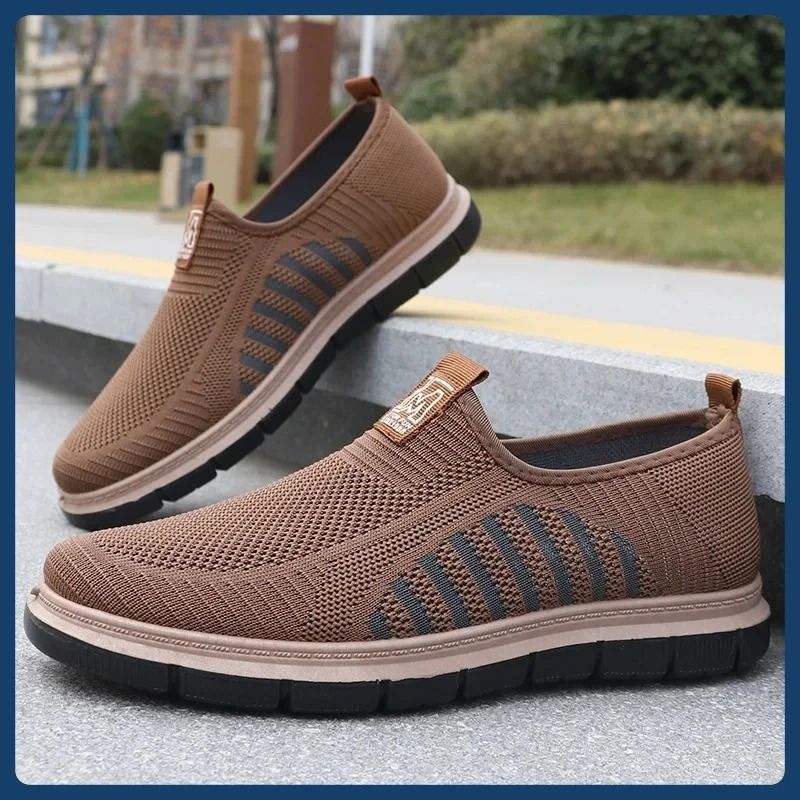 Mens Antibacterial Breathable Mesh Lightweight Sneakers