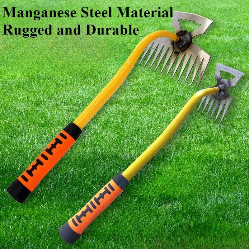 Heavy Duty Steel Manual Weeding Rake