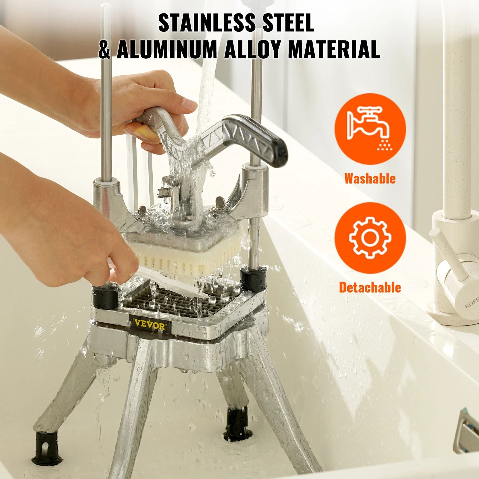 Commercial Stainless Steel Vegetable and Fruit Dicer Cutter