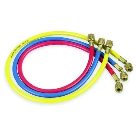 JB Industries CCLS Low Loss Manifold Hose Set HVAC Charging Hose