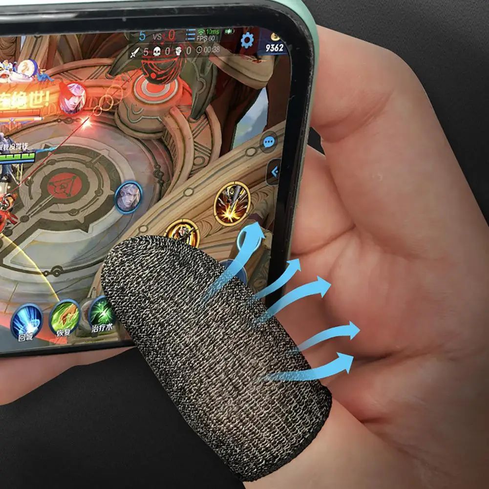 Gaming Finger Sleeves for Mobile Play