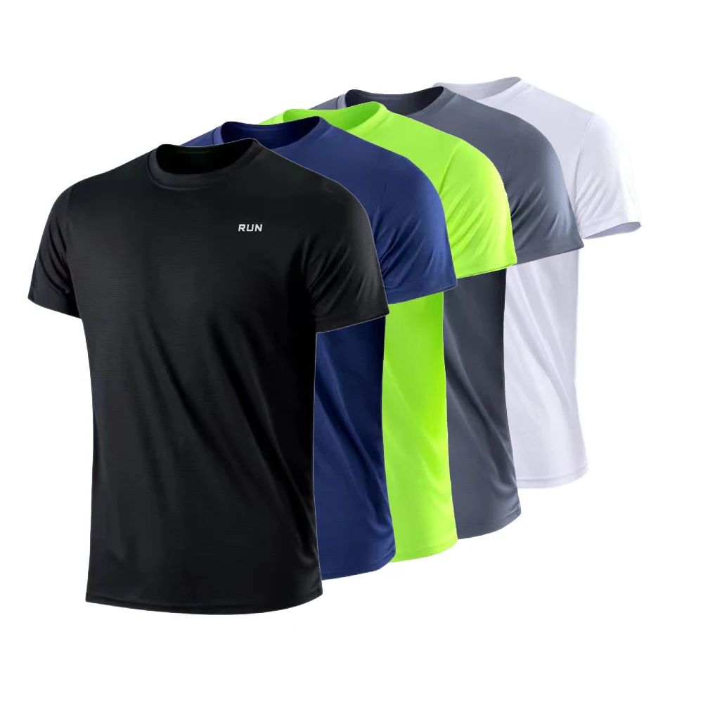 Men's Quick Dry Moisture Wicking Athletic T-Shirt Lightweight Workout Top