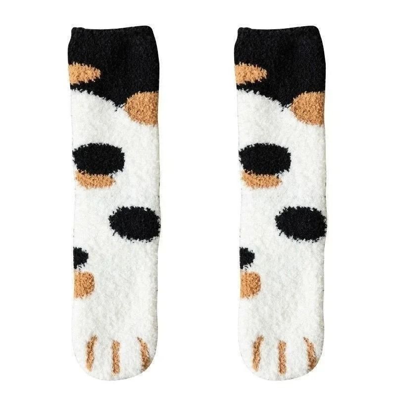 Womens Fuzzy Winter Socks Soft Cozy Microfiber House and Sleeping Socks