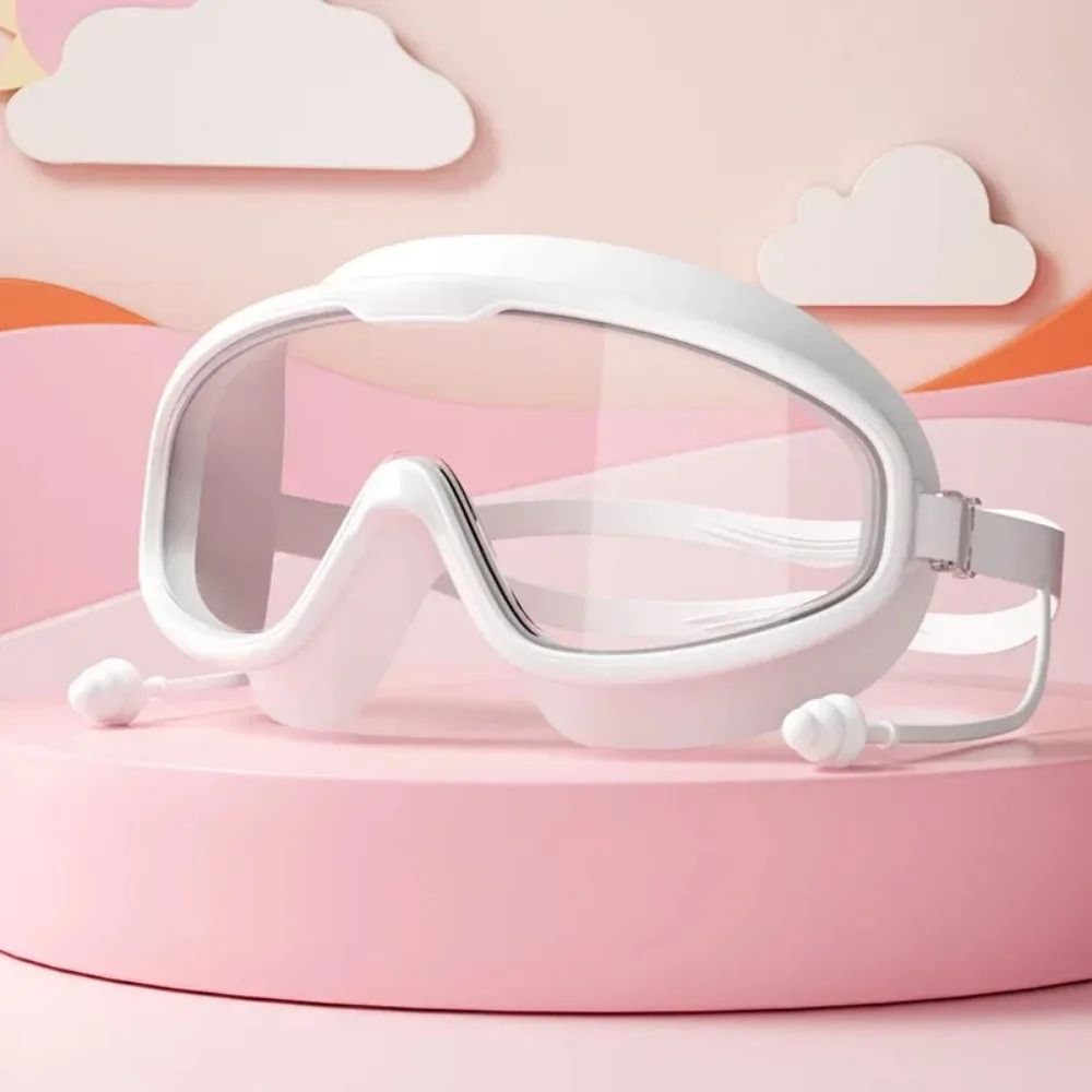 ProView Anti Fog Swimming Goggles HD Professional Swim Goggles with Silicone Seal and Earplugs