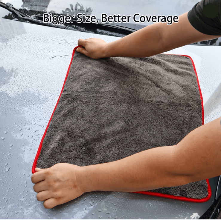 AutoBright 1200 GSM Super Absorbent Microfiber Drying Towel