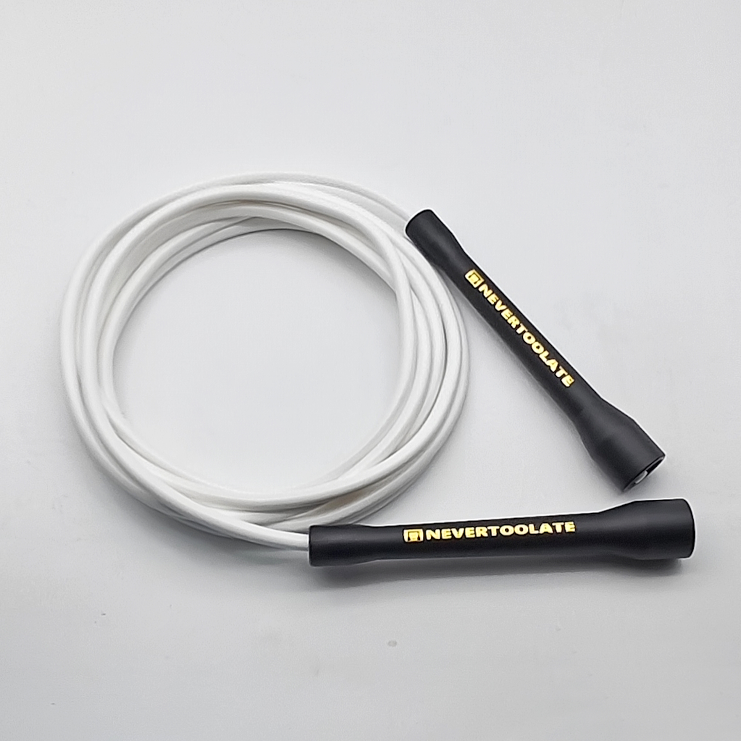 Boxing Rope Nylon Core PVC Fitness Skip Jump Rope for Double Unders, Smooth Workout Backup Rope with Overgrip