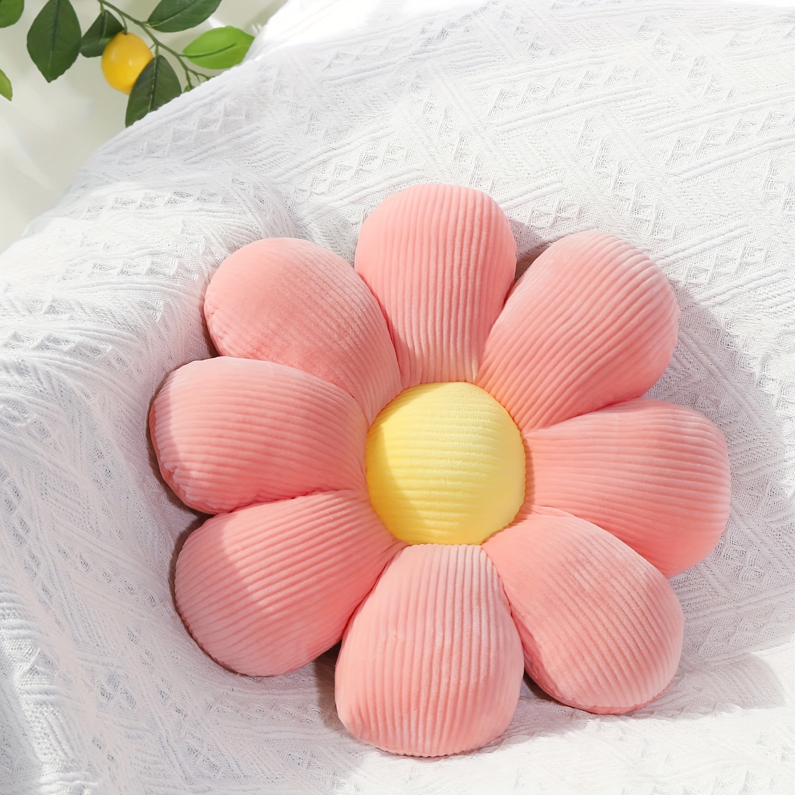Flower Mat Daisy Seat Cushion Sunflower Pillow Gift