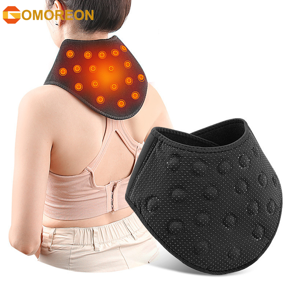 Neck-Warmer Neck Brace, Thermal Magnetic Therapy Neck Relaxer Belt, Soft Support for Neck Pain Relief