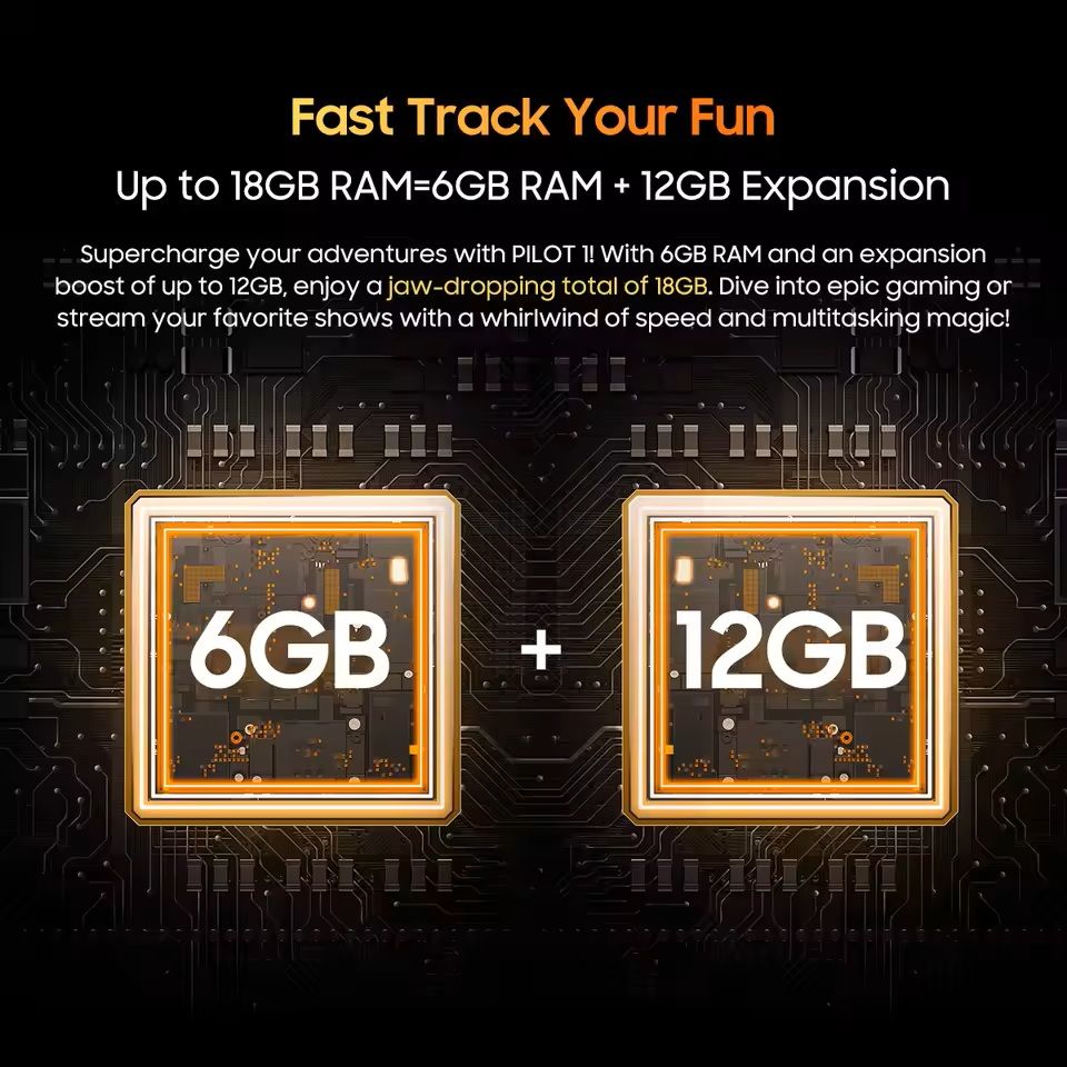 Rugged Android Smartphone with 6.67
