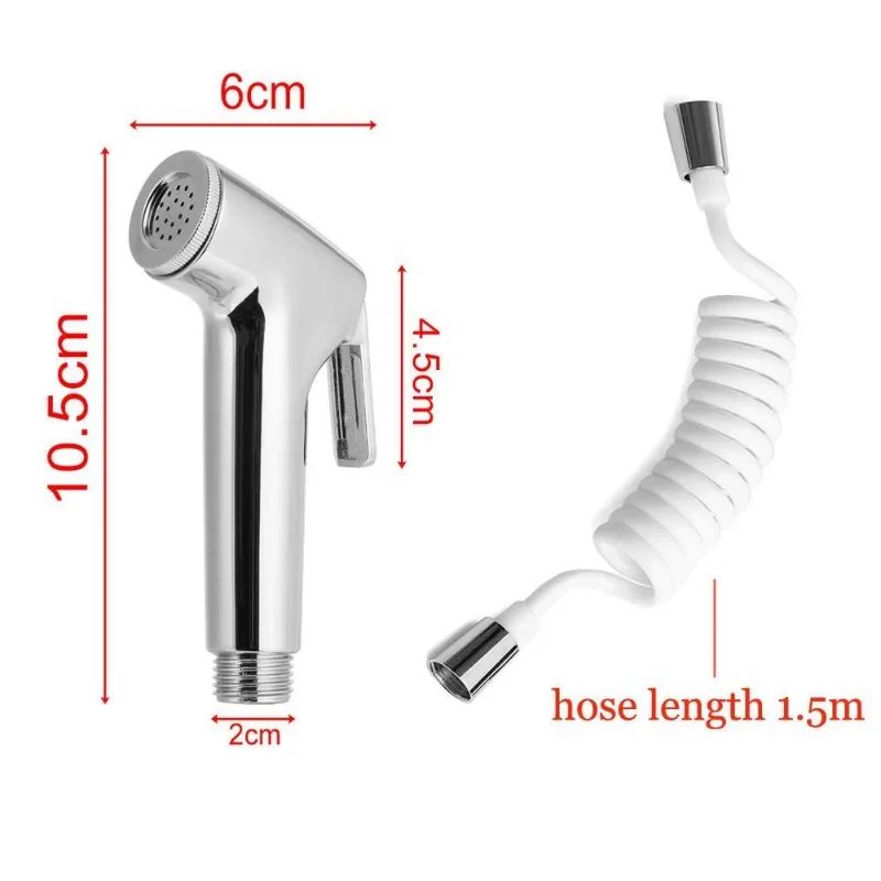 Handheld Portable Toilet Spray Gun with 1.5 m Hose