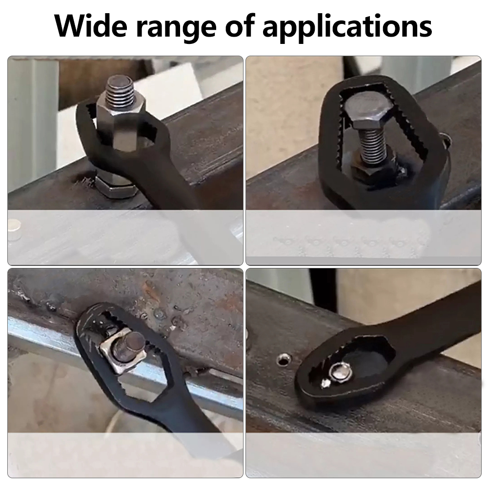Universal Torx Wrench Self Tightening Adjustable Double Head Torx Spanner for Factory and Mechanical Use