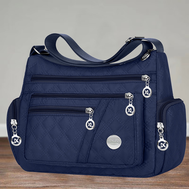 Stylish Square Crossbody Bag, Oxford Fabric Shoulder Bag, New Trendy Large Bag