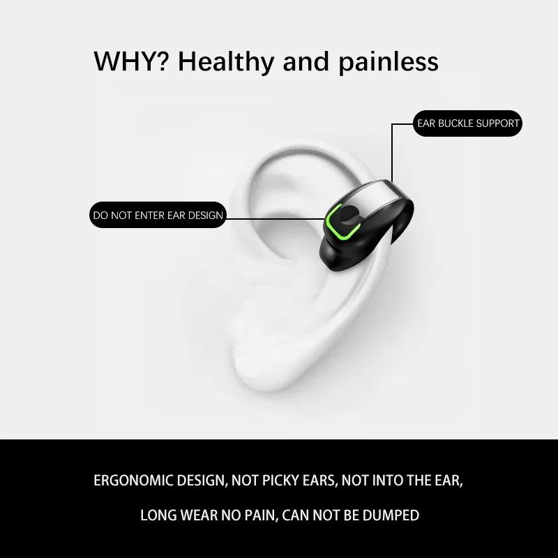 Bone Conduction Wireless Bluetooth Headset With Long Battery Life