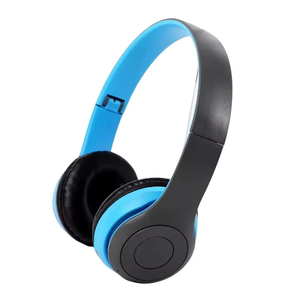 P47 Bluetooth 5.0 Wireless Headphones with HiFi Stereo Bass