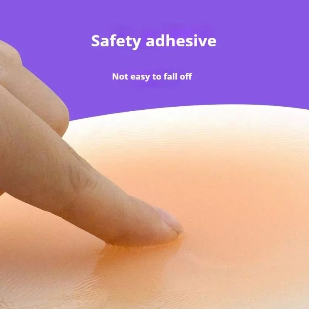 Seamless Silicone Hip Pads for Natural, Removable Hip Simulation, Washable and Reusable