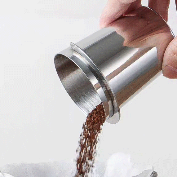 Wear Resistant Stainless Steel Coffee Dosing Cup, Sniffing Mug for Espresso Machine Coffeeware Accessories