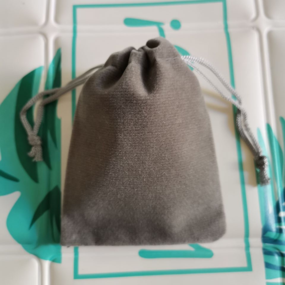 Jewelry Charms Velvet Bags Drawstring Gift Pouches Display Packaging
