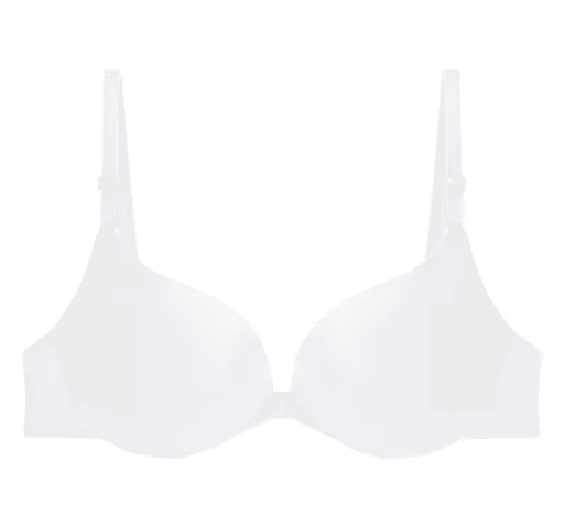 Seamless Front Buckle Push Up Bra – Backless Wireless Bralette for Small Bust