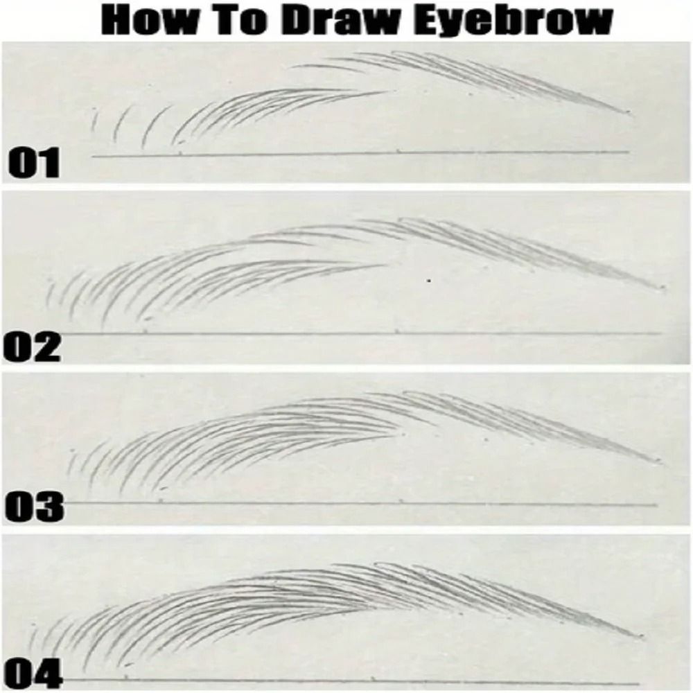 Ultra Fine 0.008 mm Eyebrow Pen Waterproof Long Lasting