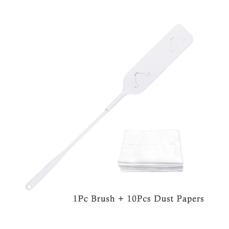 Deep-Reach Household Gap Cleaning Brush with 10-Piece Refill Set
