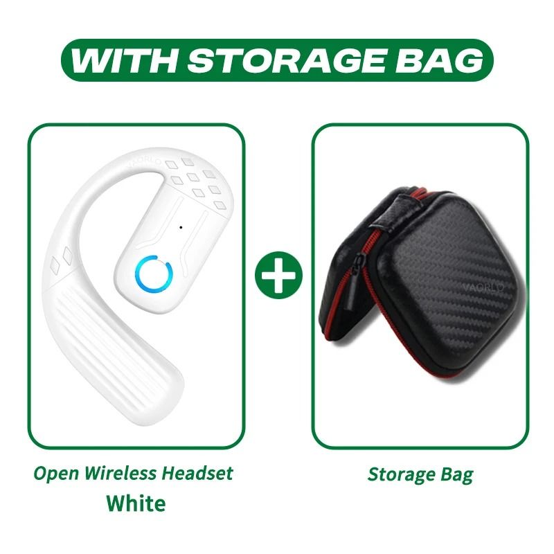 Bluetooth 5.4 Open Wireless Earphone | 180° Rotating Adjustable Universal Headset